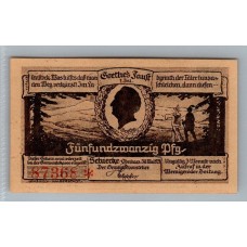 ALEMANIA 1921 BILLETE DE 25 PFENNIG SIN CIRCULAR